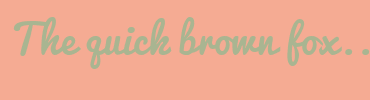 Image with Font Color A9B591 and Background Color F5AB93